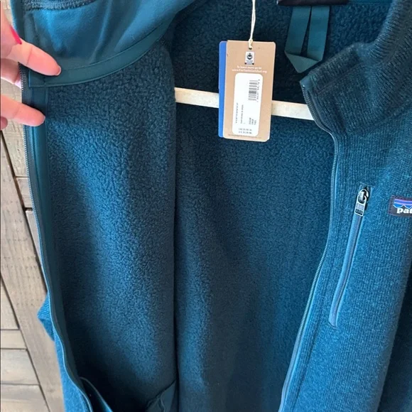 NWT Patagonia Men's Green Better Sweater Jacket Sz L - Picture 4 of 4